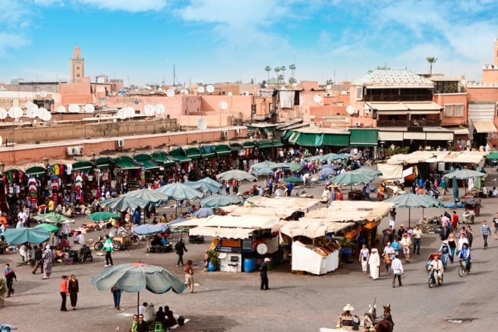 Appartement Funny House A Place Jamaa El Fna De Marrakech Marrakesh Exterior foto